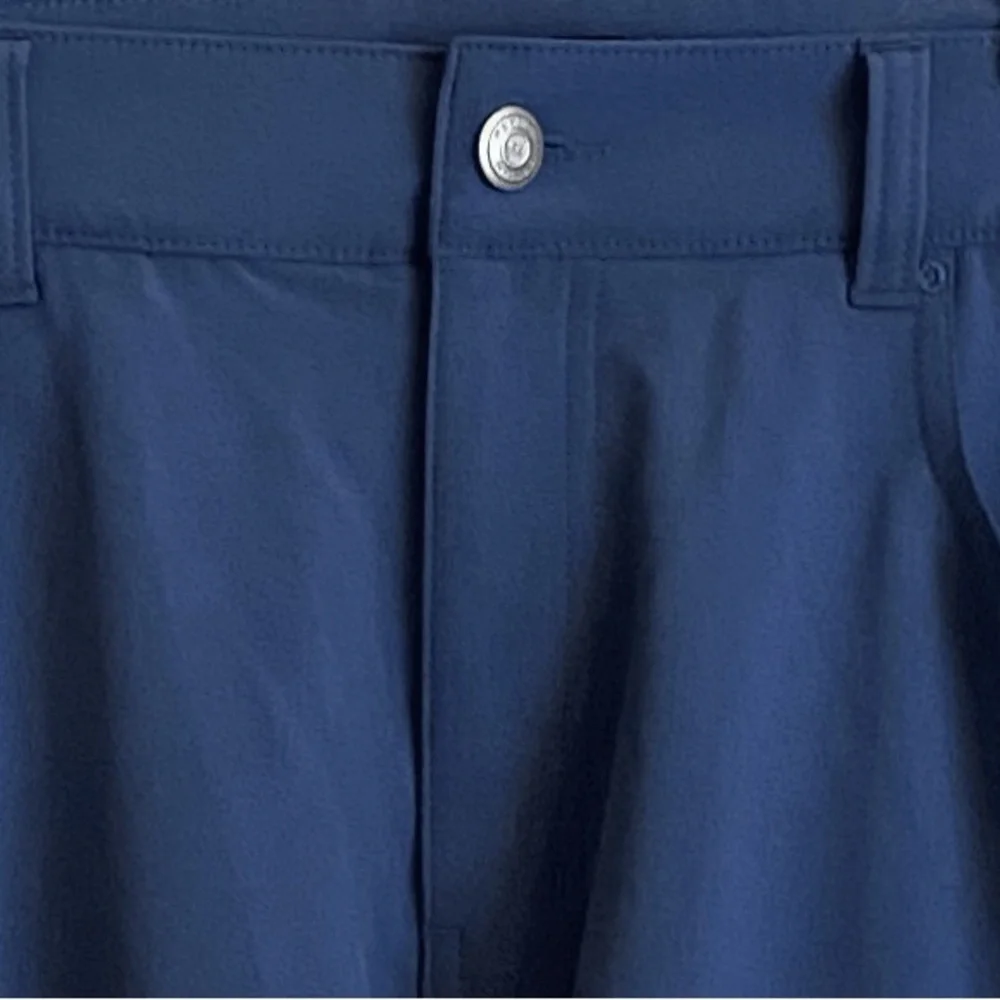 Peter Millar Crown Crafted Golf Pants 5 Pocket Size Medium Blue